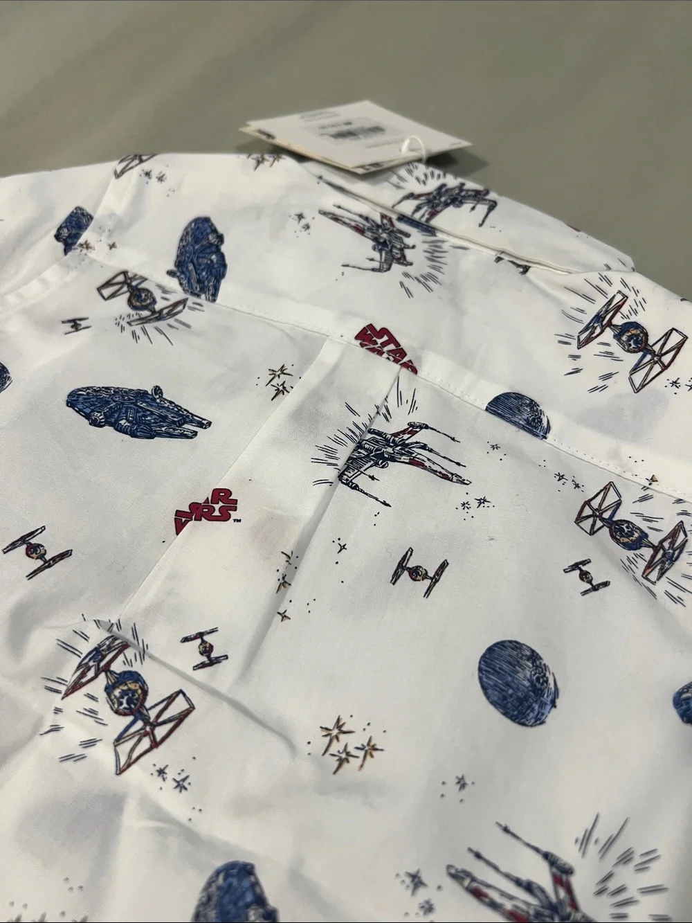 Janie and Jack x Star Wars Print Button-Up Icon Shirt - NWT - Size 12-18 Months